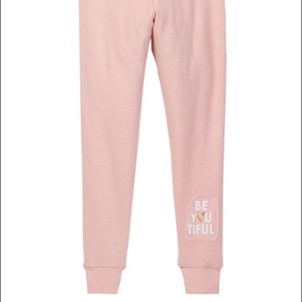 Peace Love World Lace Up comfy jogger pants - Picture 3 of 3